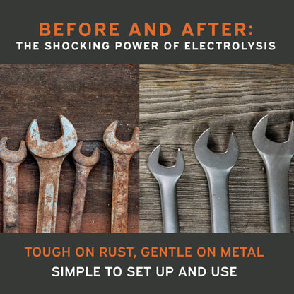 Rust Removal Electrolysis System