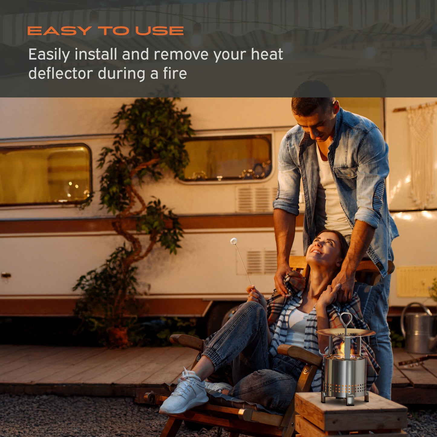 Solo Stove Mesa and Mesa XL Heat Deflector Handle