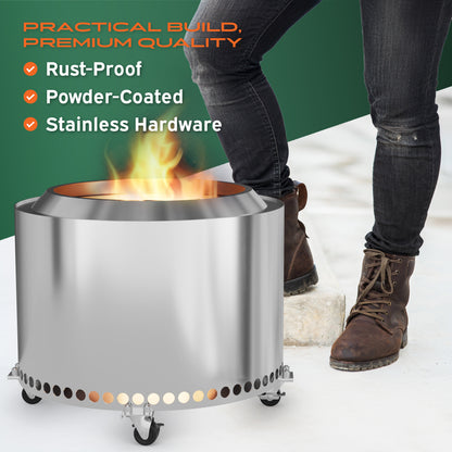 Solo Stove Bonfire Rolling Stand – 21"