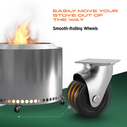 Solo Stove Yukon Rolling Stand – 28"