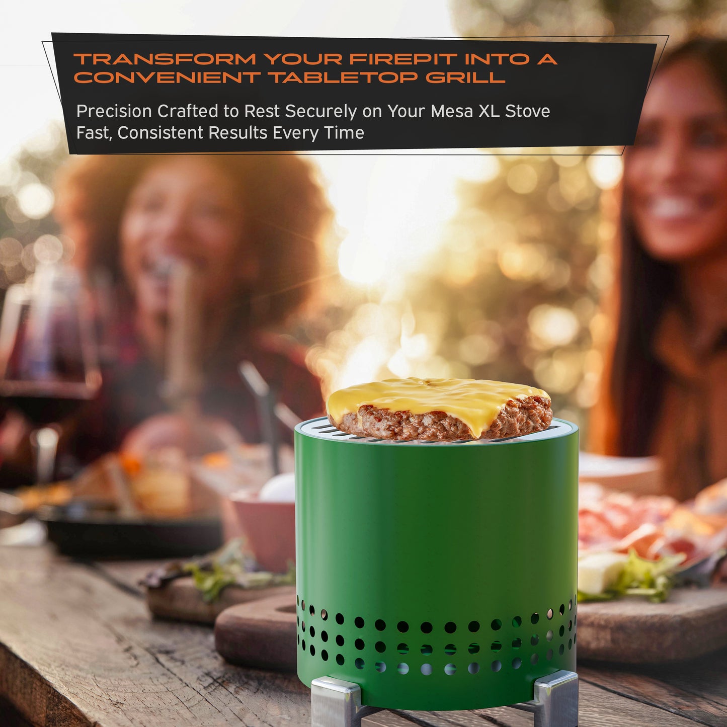Solo Stove Mesa XL Grill Top with Handle